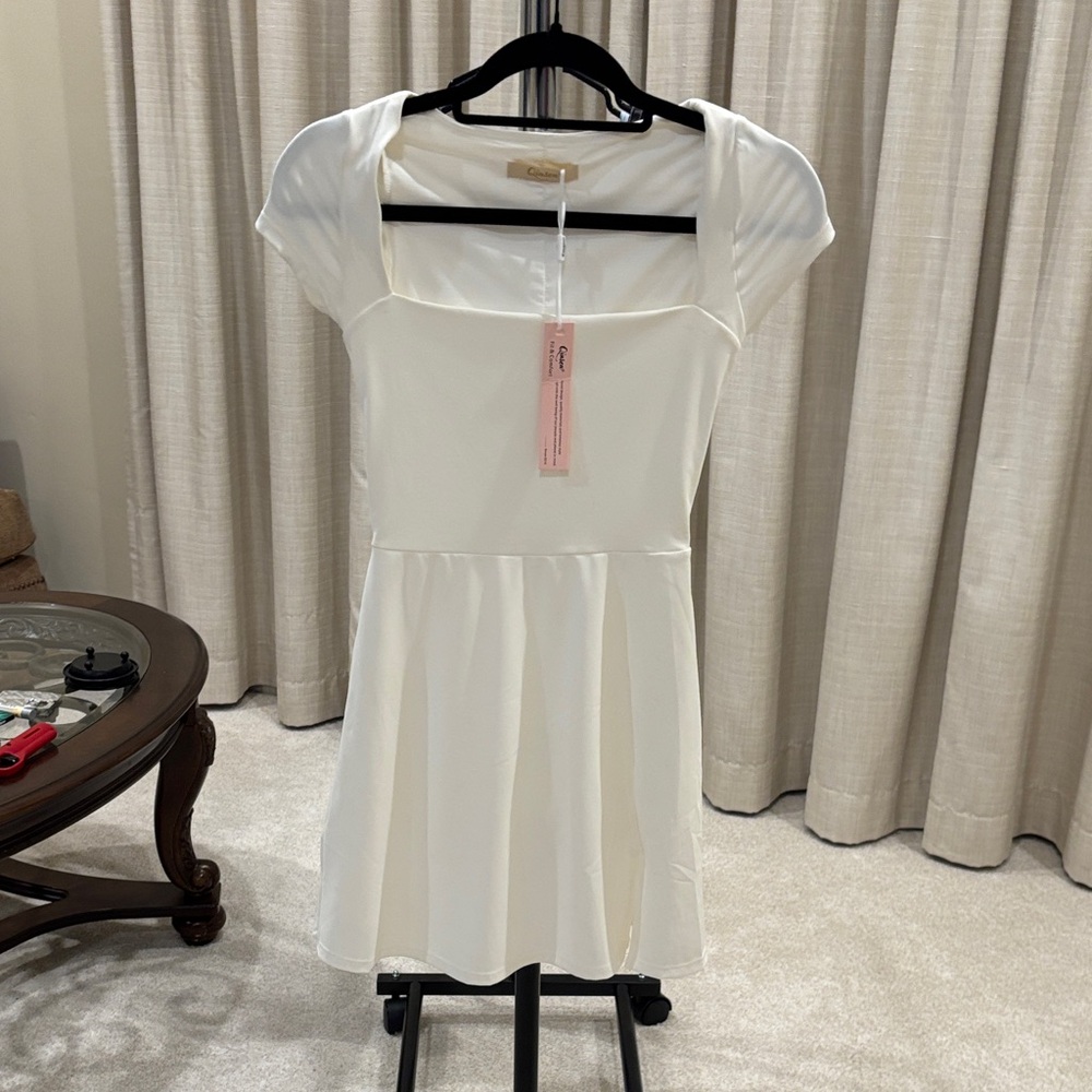 Elegant White Dress